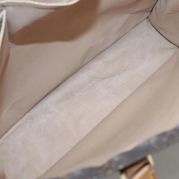 LOUIS VUITTON Monogram Sac Plat Hand Bag M51140 LV Auth BA4419 - Picture 10 of 16